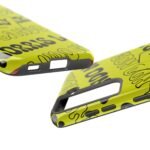NOR 04 Yellow Black Phone Case
