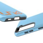 NOR Orange Pastel Blue Phone Case
