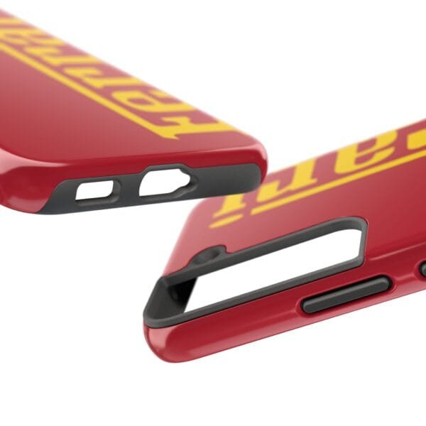 10312674134864604032_4096.jpeg Ferrari Yellow F1 2025 Phone Case