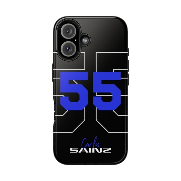 1040321210434853166_4096.jpeg Carlos Sainz 55 F1 2025 Sporty Phone Case