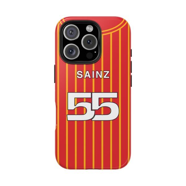 10424339358945549026_4096.jpeg Sainz Ferrari Football Jersey Phone Case