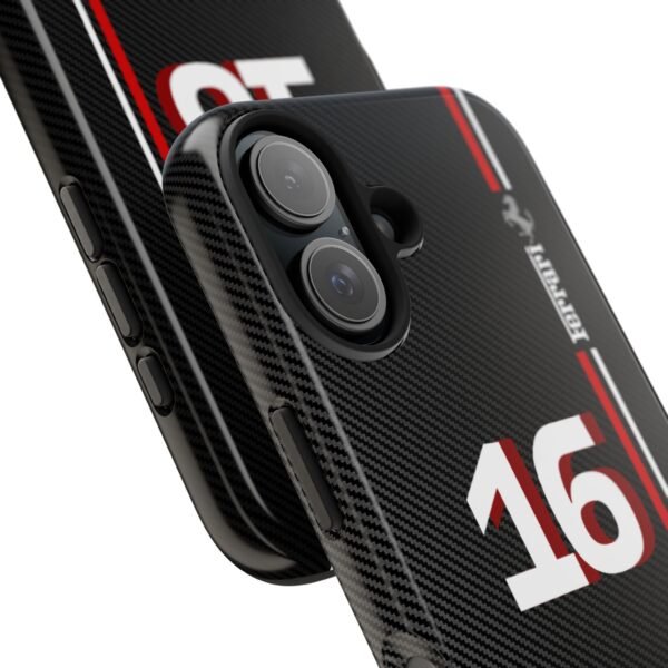 10605426669541265746_4096.jpeg Charles Leclerc 16 F1 2025 Carbon Fiber Phone Case