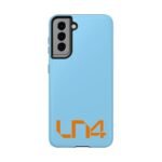 NOR Orange Pastel Blue Phone Case