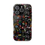 F1 Collage Doodle Tough Phone Case