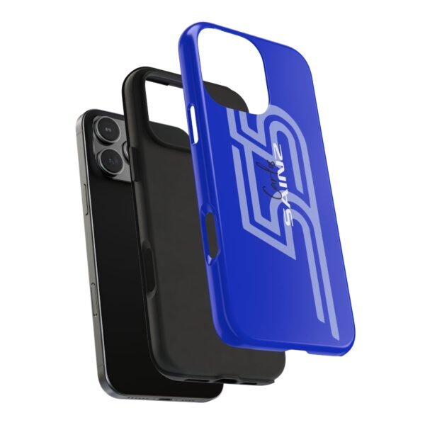 10711174853490114336_4096.jpeg Carlos Sainz 55 Blue F1 Phone Case