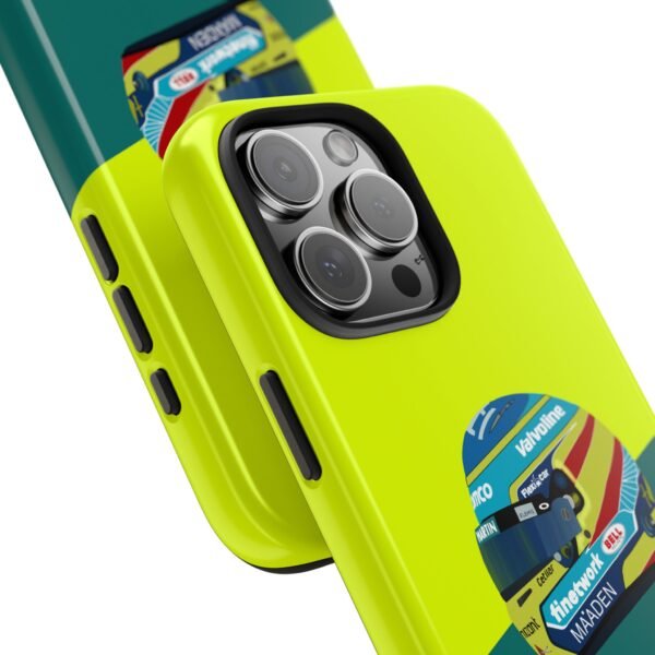 10759783534919178914_4096.jpeg Fernando Alonso F1 Helmet 2025 Phone Case