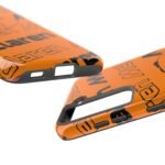 McLaren Orange Black Tough Phone Case