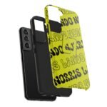 NOR 04 Yellow Black Phone Case