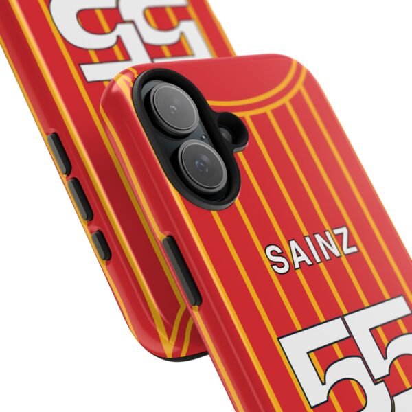 11136468952621047423_4096.jpeg Sainz Ferrari Football Jersey Phone Case