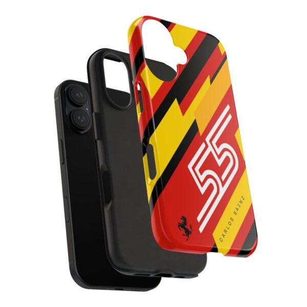 11205367849238356937_4096.jpeg Sainz Ferrari Helmet Phone Case