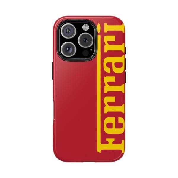 11219715935208063127_4096.jpeg Ferrari Yellow F1 2025 Phone Case