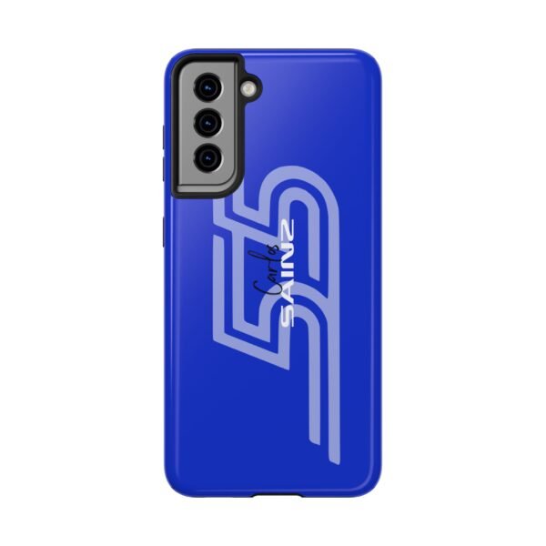 11287913998907709291_4096.jpeg Carlos Sainz 55 Blue F1 Phone Case