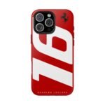 Leclerc Number 16 Red Phone Case