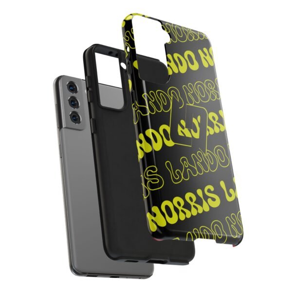 11716151228597935039_4096.jpeg NOR 04 Yellow Black Glossy Phone Case