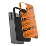 McLaren Orange Black Tough Phone Case