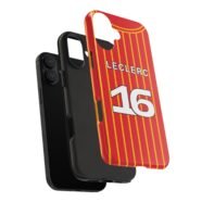 Leclerc Ferrari Football Jersey Phone Case