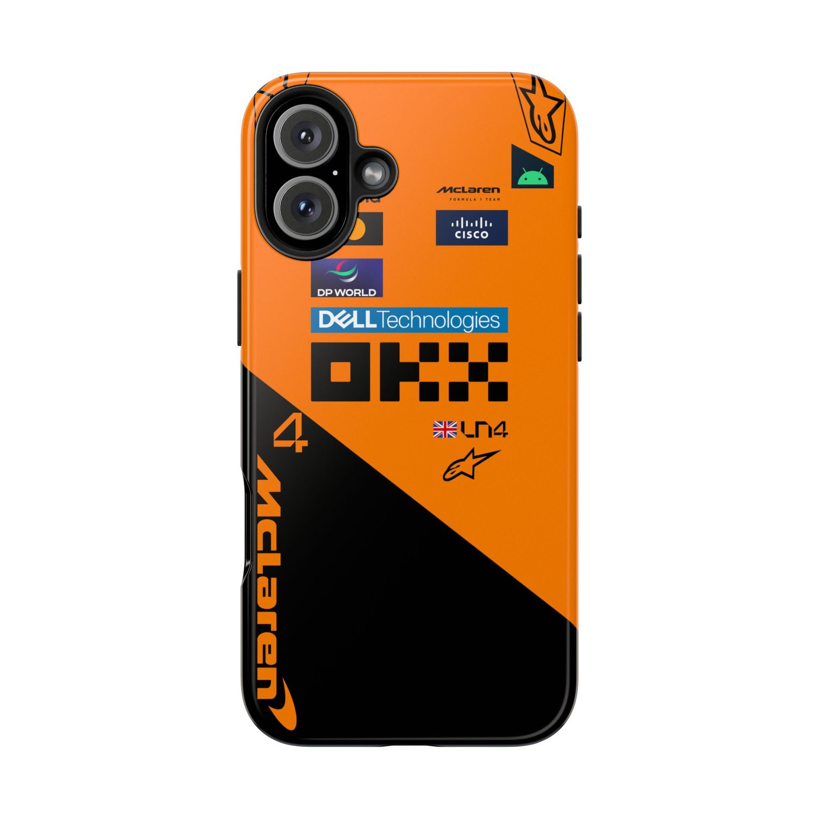12053691752146868318_4096.jpeg NOR 4 McLaren F1 2025 Race Suit Phone Case