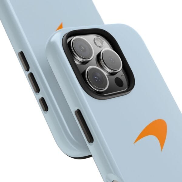 12053825374721431710_4096.jpeg McLaren Pastel Blue F1 Phone Case