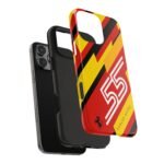 12081952328413085977_4096.jpeg Sainz Ferrari Helmet Phone Case