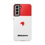 12084648613825161008_4096.jpeg Senna Retro Red White Phone Case