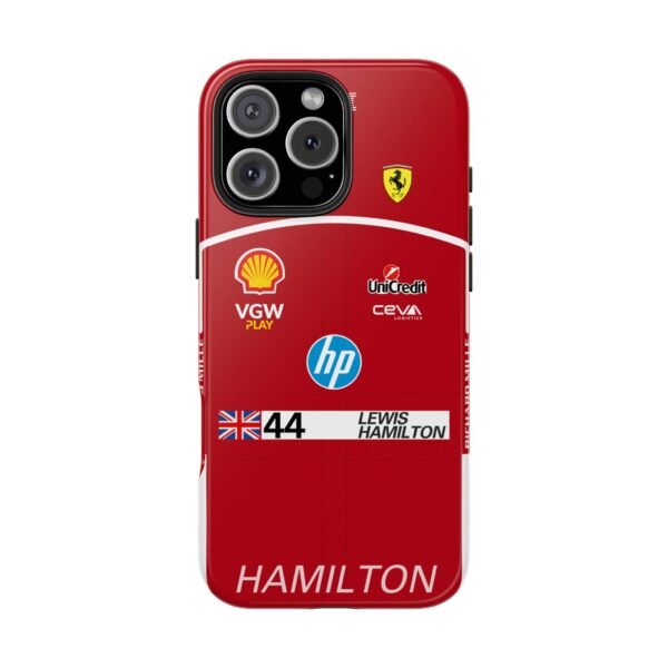 12100041632191444180_4096.jpeg Lewis Hamilton 2025 Ferrari Formula 1 Race suit inspired phone case for iPhone, Samsung Galaxy, and Google Pixel Devices