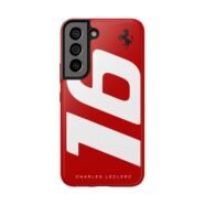Leclerc Number 16 Red Phone Case