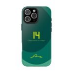 12400610743584413509_4096.jpeg Alonso Aston Green Elegant Phone Case