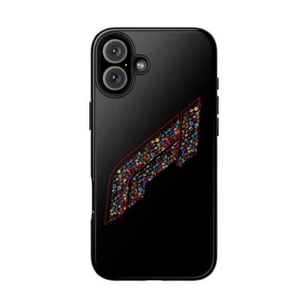 12484874826758620599_4096.jpeg F1 Quirky Collage 2025 Phone Case