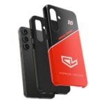 Leclerc Red Black Phone Case