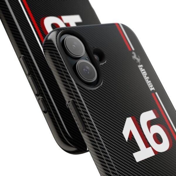 12575979283171919334_4096.jpeg Charles Leclerc 16 F1 2025 Carbon Fiber Phone Case