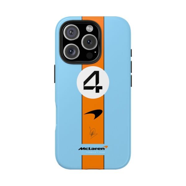 12642710725575317230_4096.jpeg NOR 4 Pastel Blue Orange F1 Phone Case