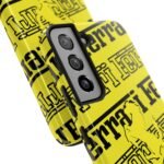 12790989431632491515_4096.jpeg Ferrari Yellow Black Tough Phone Case