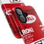 Charles Leclerc Back Helmet 2025 F1 Phone Case