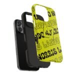 NOR 04 Yellow Black Phone Case