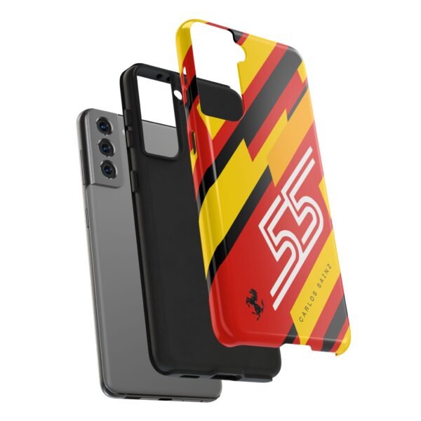 13248497704899403660_4096.jpeg Sainz Ferrari Helmet Phone Case