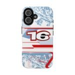 Leclerc Monaco Helmet 2025 Phone Case