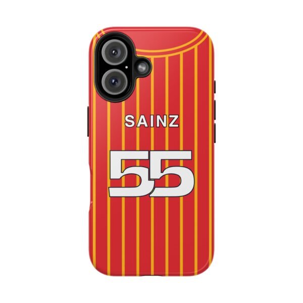 13329853549074333217_4096.jpeg Sainz Ferrari Football Jersey Phone Case
