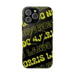 13750447568217254667_4096.jpeg NOR 04 Yellow Black Glossy Phone Case