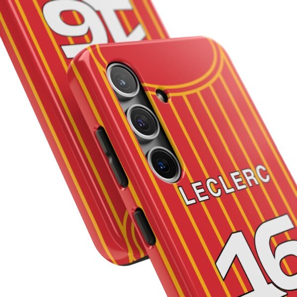 13816204547326634763_4096.jpeg Leclerc Ferrari Football Jersey Phone Case