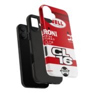 Charles Leclerc Back Helmet 2025 F1 Phone Case