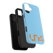 NOR Orange Pastel Blue Phone Case
