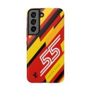 Sainz Ferrari Helmet Phone Case