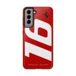 Leclerc Number 16 Red Phone Case