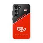 Leclerc Red Black Phone Case