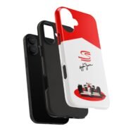 Senna McLaren Red White Phone Case