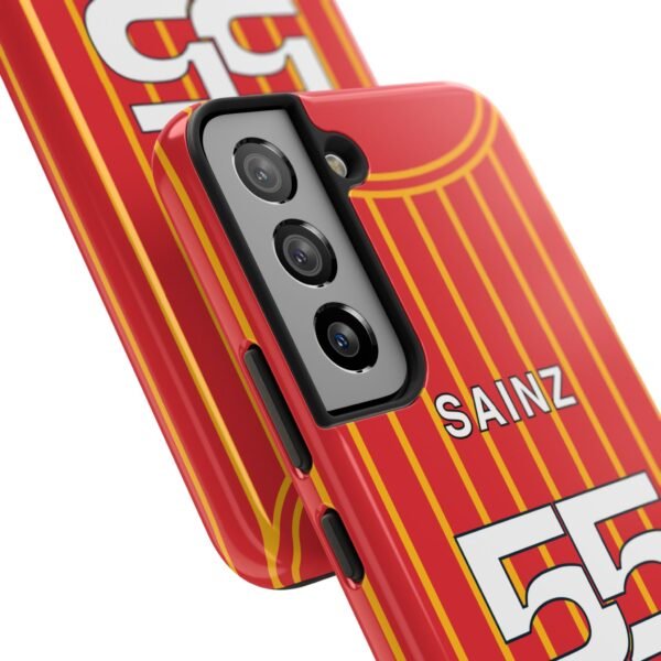 15008377318875055925_4096.jpeg Sainz Ferrari Football Jersey Phone Case