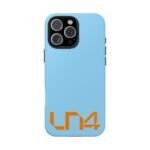 NOR Orange Pastel Blue Phone Case