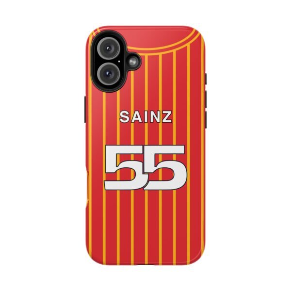 15342631577468342675_4096.jpeg Sainz Ferrari Football Jersey Phone Case