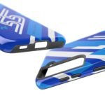 15573476288162600956_4096.jpeg Carlos Sainz 55 Blue and White F1 Phone Case