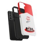 Senna McLaren Red White Phone Case